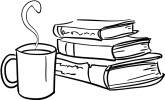 Library Coffee Clipart