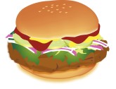 Steakburger Clipart