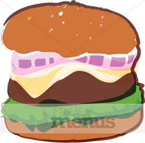Cheeseburger Clipart