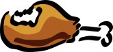 Chicken Drumstick Clipart