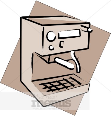 Espresso Machine Clip Art Espresso Machine Clip Art
