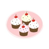 Cupcake Party Clipart