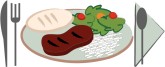 Entree Clip Art