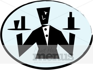 Waiter Symbol Clipart