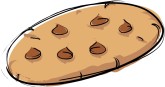 Chocolate Chip Cookie Clipart