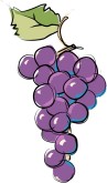 Concord Grapes Clipart