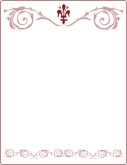 Floral Flourishes in Red