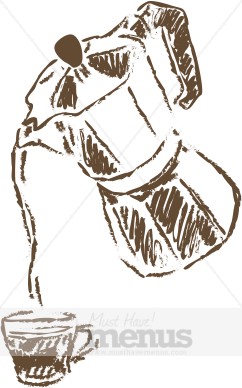 Hot Coffee Clipart