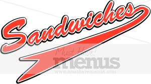 Sandwiches in Red Pennant Style