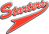 Starters Red Pennant Athletic Text