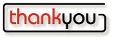 Thank You in Red and Black