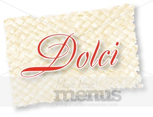 Formal Dolci Clipart
