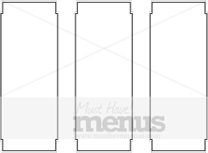 trifold layout