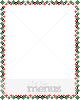 green line border