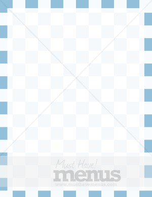 Blue Checkerboard Backdrop with Text Area