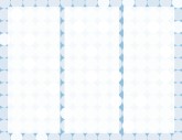 Blue Dot Inner Tri Fold