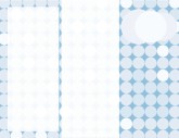 Blue Dot Outside Trifold Brochure