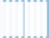 Blue Stripes Half Fold Inner