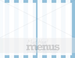 Blue Stripes Half Fold Inner