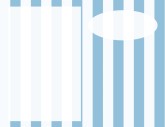 Stripes Blue Bifold Cover