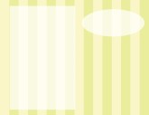 Modern Green Stripe Outside Half Fold