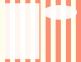 Red and Cream Half Fold Stripe Outer