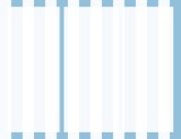 Blue Stripe Inside Tri fold