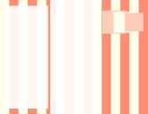 Red Striped Trifold Outside Blank Brochure