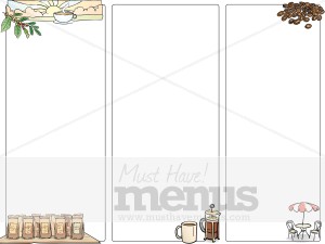 Trifold Coffee Brochure Inside