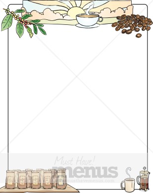 Natural Coffee Borders