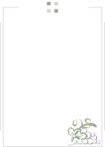Line Frame with Grape Bunch Accent