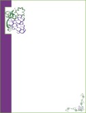 Purple Grapes Layout