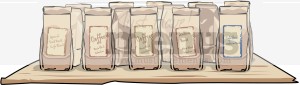 Coffee Bags Clipart
