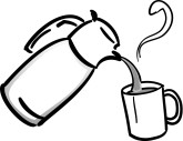 Pouring Coffee Clipart