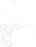 Pink and Blue Bubbles Half Fold Background