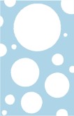Blue Bubbles Background