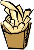 French Fries Clipart