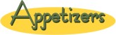Appetizers Yellow Logo Oval