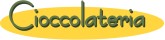 Green Cioccolateria Text on Yellow
