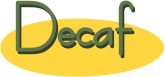 yellow oval decaf