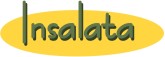 Insalata Heading on Yellow Ellipse
