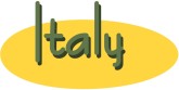 Italy Heading on Yellow Oval