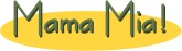 Yellow Logo Mama Mia