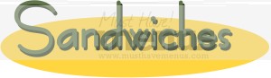 Yellow Oval Sandwiches Logo