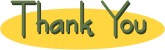 Gold Ellipse Thank You