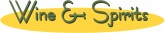 Wine and Spirits Yellow Logo