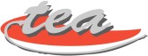 Gray Tea Script on Red
