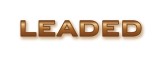 Leaded Wording with Drop Shadow