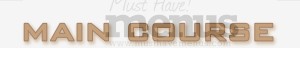 Main Course Header