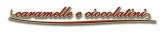 Caramel and Chocolate in Italian Script